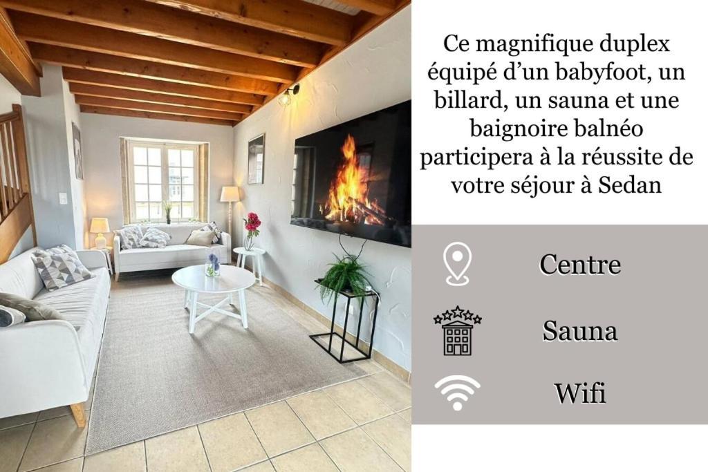 S Bayleved'Air Duplex Vue Chateau, Balneo Et Sauna Sedan Ngoại thất bức ảnh