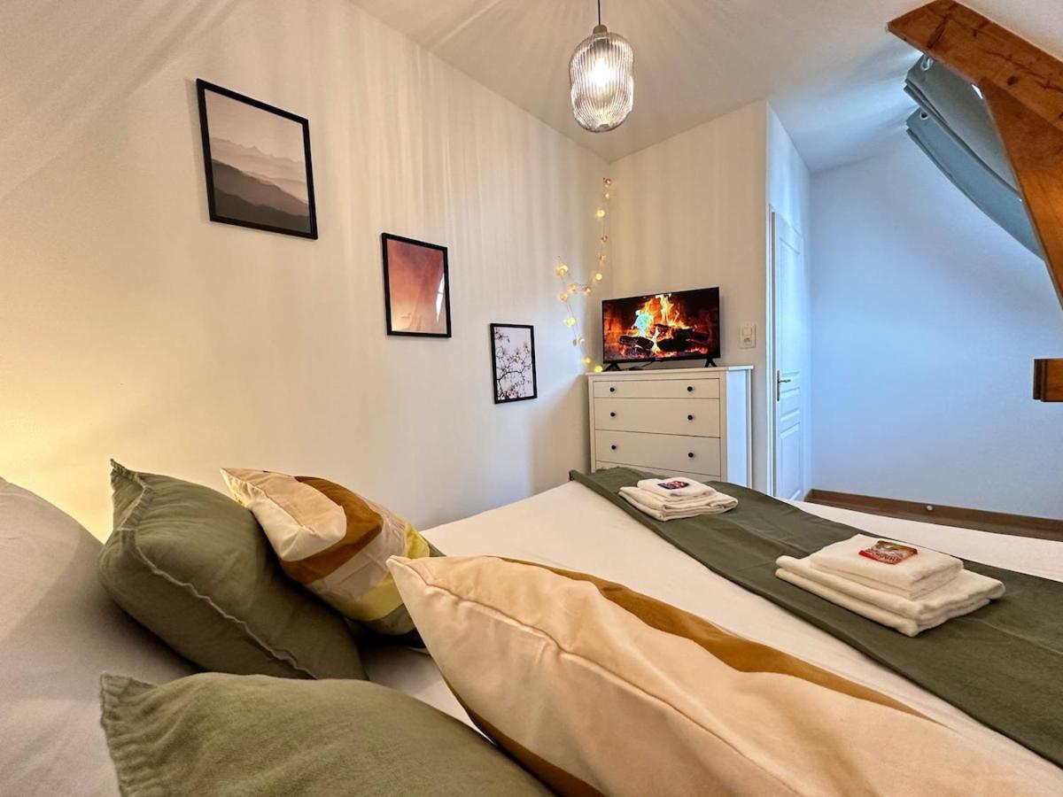 S Bayleved'Air Duplex Vue Chateau, Balneo Et Sauna Sedan Ngoại thất bức ảnh